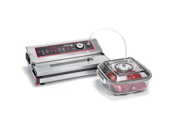 Magic Vac Jumbo 30evo, Rustfritt stål, 800 mbar, 130 W, 230 V, 50 Hz, 415 mm