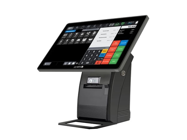 Olympia T215DK, 38,1 cm (15"), LCD, Alt-i-ett, Sort, Android 11, Direkte Termisk