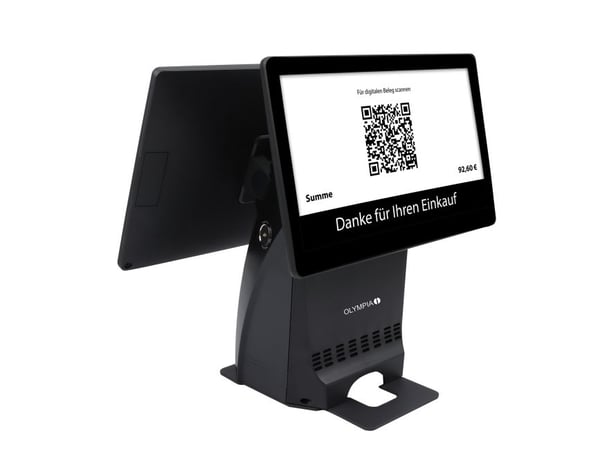 Olympia T215DK, 38,1 cm (15"), LCD, Alt-i-ett, Sort, Android 11, Direkte Termisk