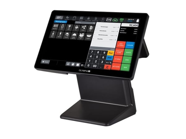 Olympia T400K, 39,6 cm (15.6"), Alt-i-ett, Sort, Android 11, 390 mm, 215 mm