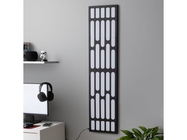 Paladone PALADONE Star Wars veggpanel - Death Star (lengde 124 cm)