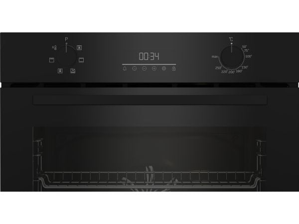 Beko 7768288337, Sähköuuni, 72 L, 2400 W, Tuuletinavusteinen, Neste, musta