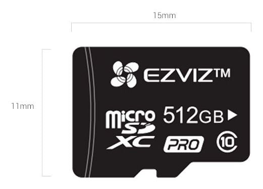 Mikro SD-kort EZVIZ CS-CMT-CARDT 512GB, 10 klass