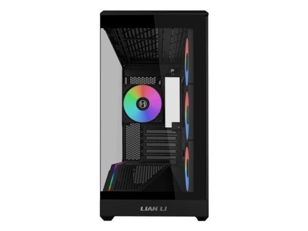 Lian Li Vector V100R MINI, Mini Tower, PC, Svart, micro ATX, Mini-ITX, Plast, Stål, Härdat glas, Spela