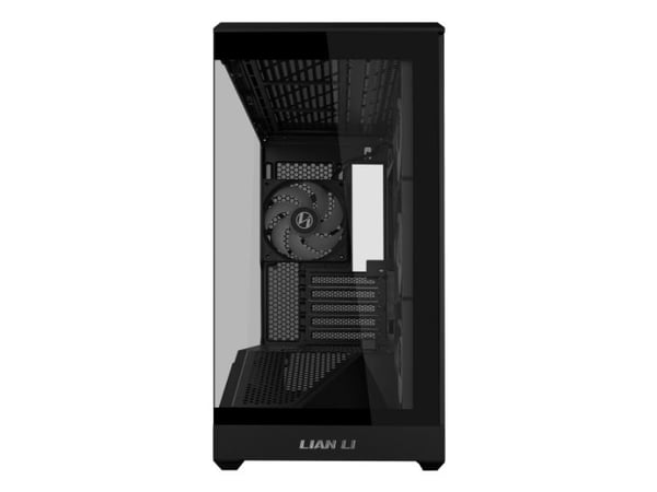 Lian Li Vector V100R MINI, Mini Tower, PC, Svart, Micro ATX, Mini-ITX, Plast, Stål, Herdet glass, Spilling