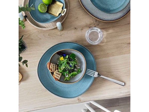 Villeroy &amp; Boch Lave Beige kulho, litteä, 22 cm