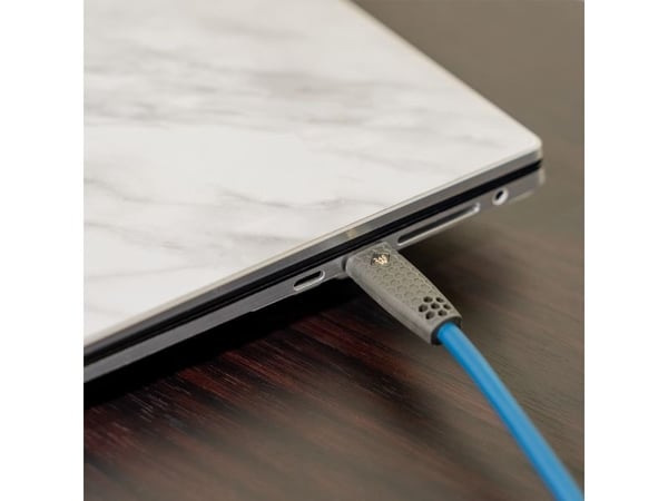 OEHLBACH D1C9567, 2 m, USB C, USB C, USB 3.2 Gen 2 (3.1 Gen 2), 40 Gbit/sek, blå, svart