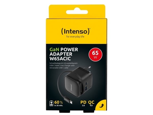 Intenso 7806520, Universal, Innendørs, 110 - 240 V, 50/60 Hz, 65 W, 11 V