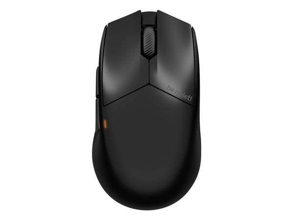 be quiet! Dark Perk Ergo, högerhand, Optisk, RF Wireless + USB Type-C, 32000 DPI, 0,125 ms, Svart