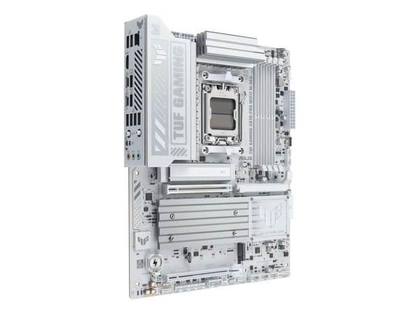 ASUS TUF GAMING X870-PRO WIFI7 W NEO - Hovedkort - ATX - Socket AM5 - AMD X870 Chipset - USB4, USB 3.2 Gen 1, USB 3.2 Gen 2, USB-C 3.2 Gen 2x2 - Wi...