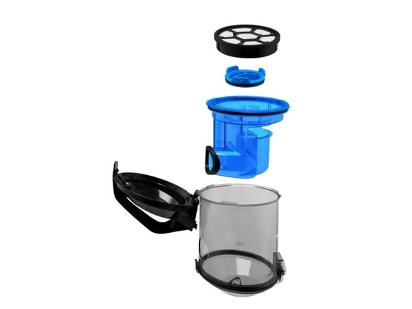 MEDION MD 12078, 800 W, Sylindervakuum, Tørr, Uten pose, 2 l, HEPA