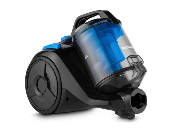 MEDION MD 12078, 800 W, Sylindervakuum, Tørr, Uten pose, 2 l, HEPA