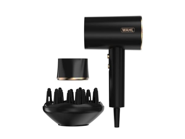Wahl Ionic Flow hårføner 2100 W svart - matt hår 3404-0470 (4015110041375)