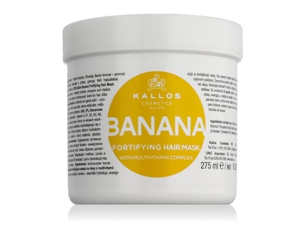 Kallos Banana Fortifying hårmask 275 ml