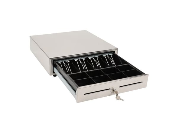 Olympia LD 410S, Manuell kasseskuff, Rustfritt stål, Rustfritt stål, 12-24 V, CM 940, CM 941, CM 942, CM 955, CM 985, K100, K200, K200 plus, T110, ...