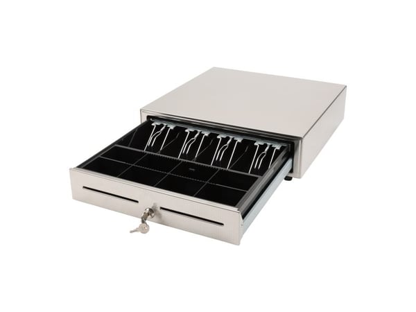 Olympia LD 410S, Manuell kasseskuff, Rustfritt stål, Rustfritt stål, 12-24 V, CM 940, CM 941, CM 942, CM 955, CM 985, K100, K200, K200 plus, T110, ...