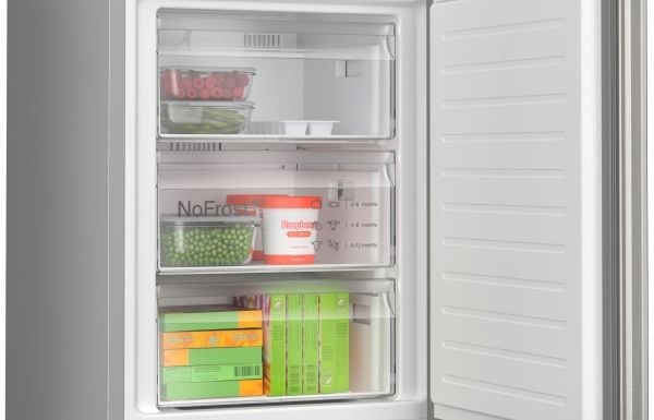 Bosch Serie 4 KGN392I1F, 363 l, SN-T, 11 kg/24t, A, Fresh zone compartment, Rustfritt stål