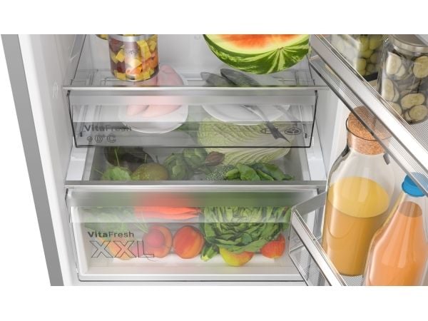 Bosch Serie 4 KGN392I1F, 363 l, SN-T, 11 kg/24t, A, Fresh zone compartment, Rustfritt stål