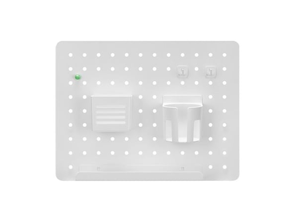 LogiLink PB0105, Stål, Plast, Hvit, Monokromatisk, Universell, 5 kg, 1 hyller