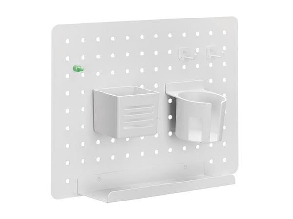 LogiLink PB0105, Stål, Plast, Hvit, Monokromatisk, Universell, 5 kg, 1 hyller