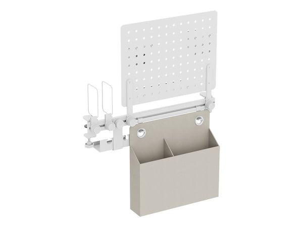 LogiLink PB0101, Stål, Plast, Hvit, Monokromatisk, Universell, 26 kg, 557 mm