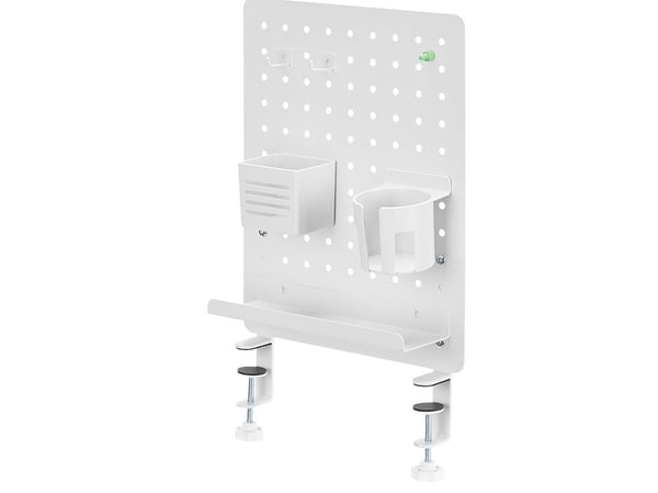 LogiLink PB0104, Stål, Plast, Hvit, Monokromatisk, Universell, 5 kg, 1 hyller