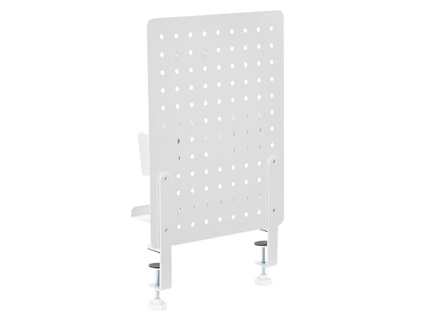 LogiLink PB0104, Stål, Plast, Hvit, Monokromatisk, Universell, 5 kg, 1 hyller