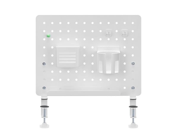 LogiLink PB0104, Stål, Plast, Hvit, Monokromatisk, Universell, 5 kg, 1 hyller