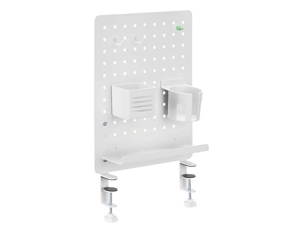 LogiLink PB0104, Stål, Plast, Hvit, Monokromatisk, Universell, 5 kg, 1 hyller