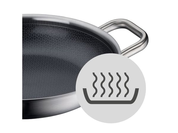 WMF 17.5934.6411, Rustfritt stål, Rustfritt stål, Keramikk, Keramikk, Elektrisk, Gass, Halogen, Induksjon, Rustfritt stål, Kina