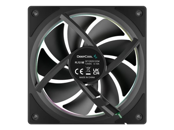 DeepCool FL12 SE 3IN1, Vifte, 12 cm, 400 RPM, 1900 RPM, Svart