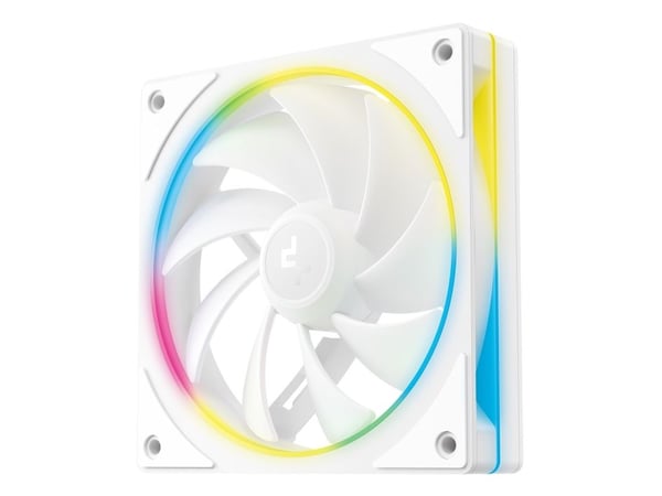 DeepCool FL12 SE WH 3IN1, Vifte, 12 cm, 400 RPM, 1900 RPM, Hvit