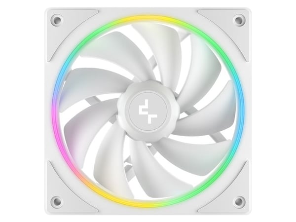 DeepCool FL12 SE WH 3IN1, Vifte, 12 cm, 400 RPM, 1900 RPM, Hvit
