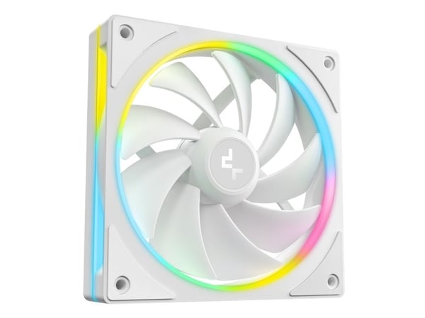 DeepCool FL12 SE WH 3IN1, Vifte, 12 cm, 400 RPM, 1900 RPM, Hvit