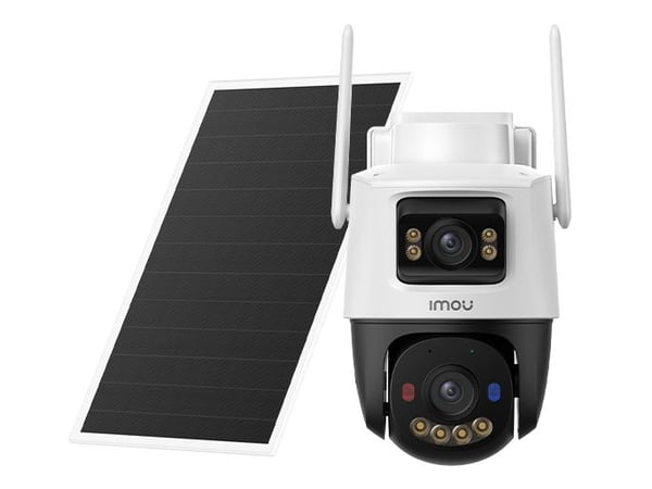 Imou AOV Dual, IP-sikkerhetskamera, Utendørs, Trådløs, Tak, Hvit, Svart, Plast