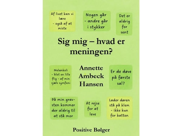 Säg mig - vad är poängen? | Annette Ambeck Hansen | Språk: Danska