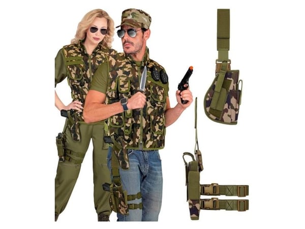 Camouflage pistolhölster benhylster