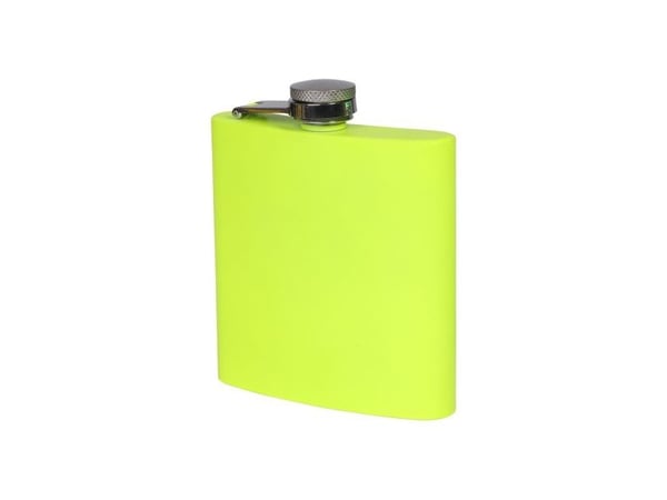 Neongul fickflaska