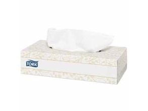 Ansigtsservietter Tork Extra Soft med 100 ark pr./pakke - (30 pakker pr. karton)