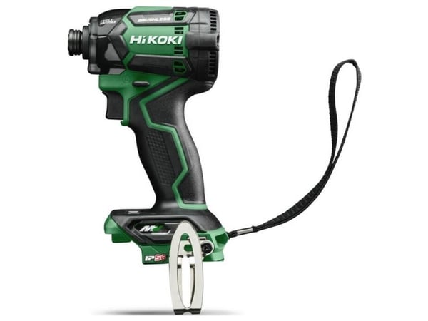Hikoki WH36DC W2Z, Slagtrekker, Børsteløs, Sort, Grønn, IP56, 1/4", 4100 RPM