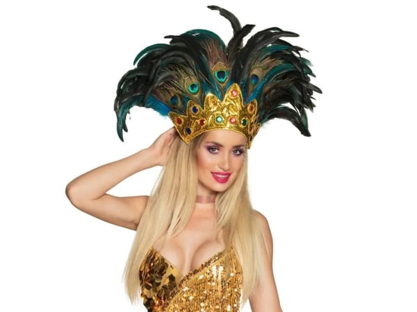 Boland 52111, Voksen, Hunkjønn, Feather, Papir, Polyester, Polyethylen, Flerfarget, 90 g, 560 mm