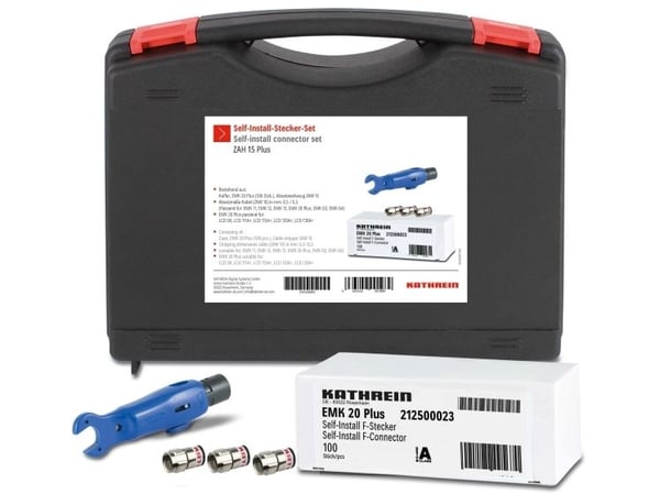 Kathrein ZAH 15 Plus, F-tyyppi, Kathrein LCD 90, LCD 95 A+, LCD 111 A+, LCD 115 A+, 100 kpl