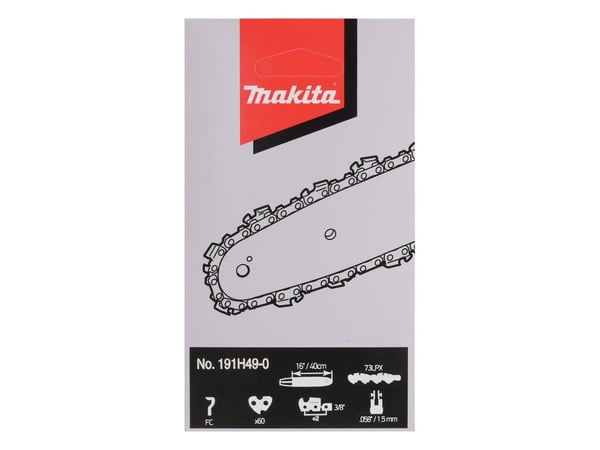 Makita 73LPX, Mikä tahansa tuotemerkki, Full chisel, 76,2 / 8 mm (3 / 8"), 1,5 mm, 40 cm, 100 cm ³