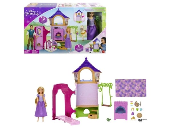 Disney Princess Rapunzels torn - lekset, 3 år