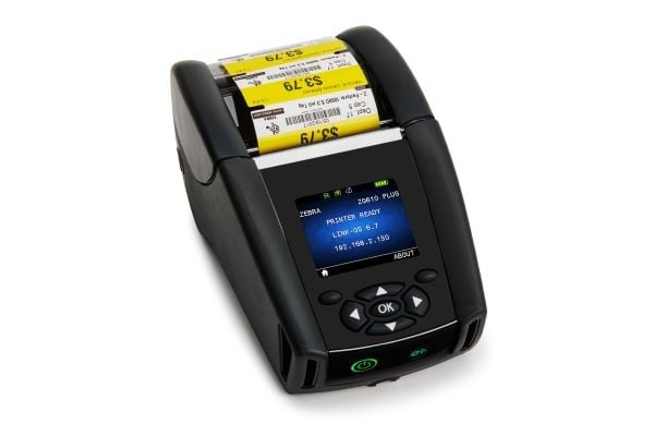 Zebra ZQ600 Series ZQ610 Plus - Etikettskriver - direktetermisk - Rull (5,54 cm) - 203 dpi - inntil 115 mm/sek - Wi-Fi(ax), Bluetooth 5.3, Wi-Fi(ac...