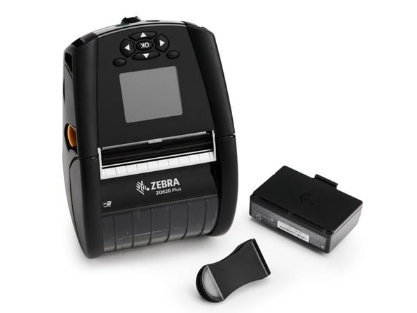 Zebra ZQ600 Series ZQ620 Plus - Etikettskriver - direktetermisk - Rull (7,9 cm) - 203 dpi - inntil 115 mm/sek - Wi-Fi(ax), Bluetooth 5.0, USB, NFC,...