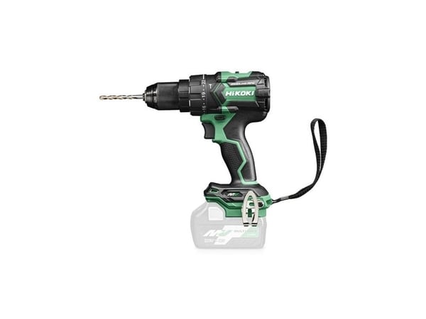 Hikoki DV36DCW2Z, Boremaskin med pistolgrep, Børsteløs, Sort, Grønn, 1,3 cm, 2200 RPM, 11,8 cm