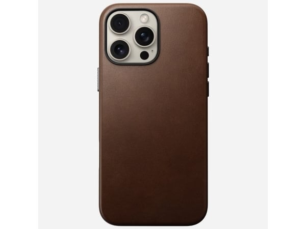 Nomad NM01389385, Etui, Apple, iPhone 16 Pro Max, 17,5 cm (6.9"), Brun