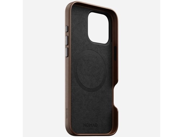 Nomad NM01389385, Etui, Apple, iPhone 16 Pro Max, 17,5 cm (6.9"), Brun