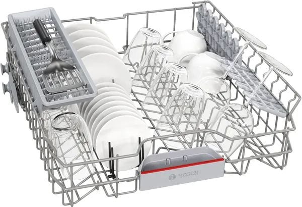 Bosch Serie 4 SMI4EUS00D, Halvveis innebygget, Full størrelse (60 cm), Rustfritt stål, Knapper, 1,75 m, 1,65 m